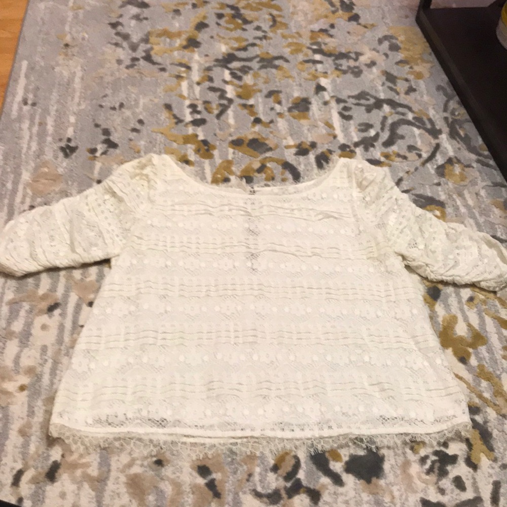 Beautiful lace shirt from joie